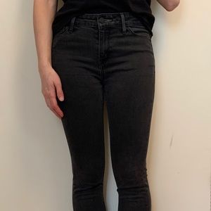 Treasure & Bond Washed Black Skinny Jeans